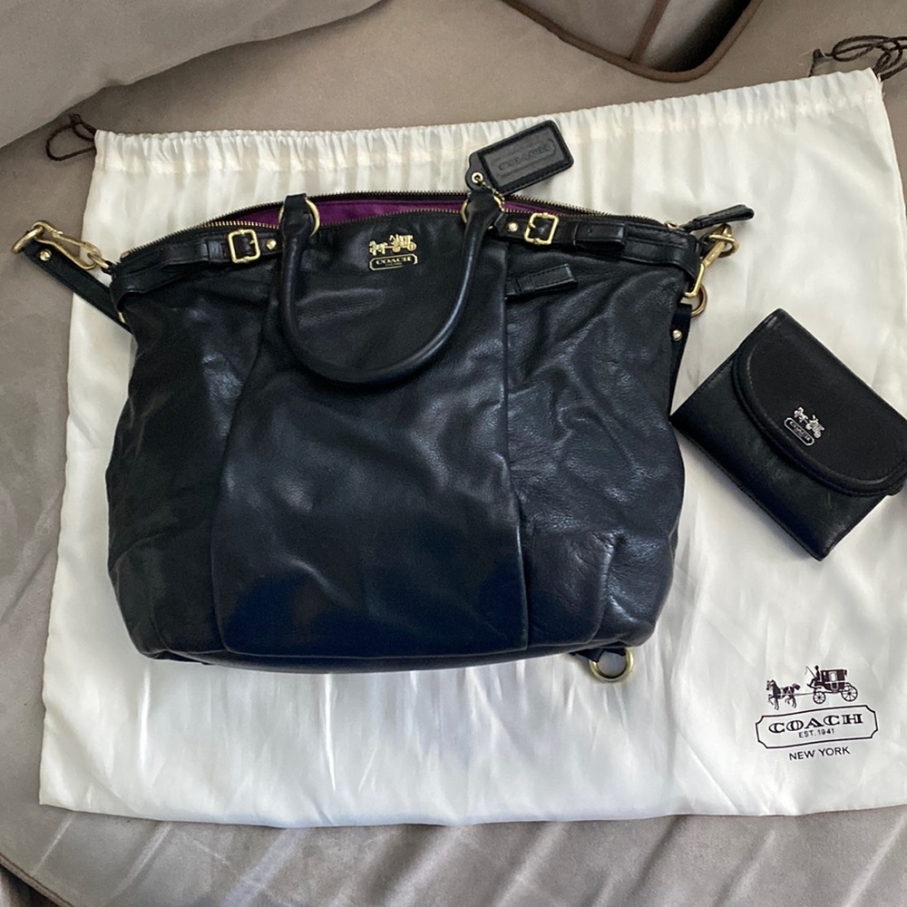 Classic Original Coach with a matching Wallet